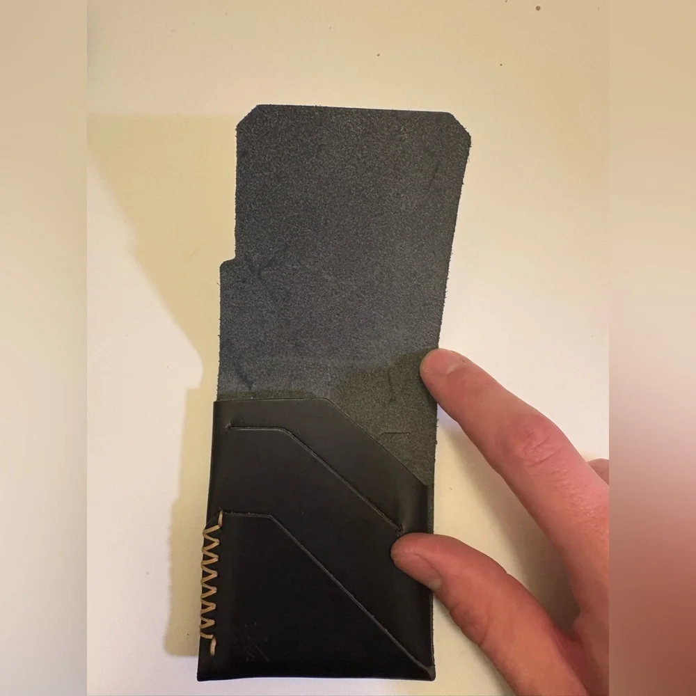 Black Leather Wallet